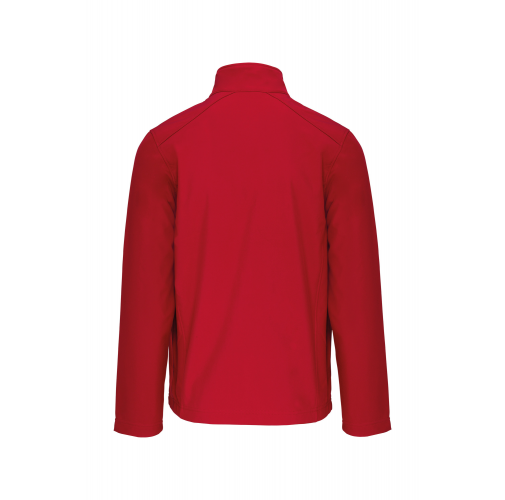 red Chaqueta softshell hombre