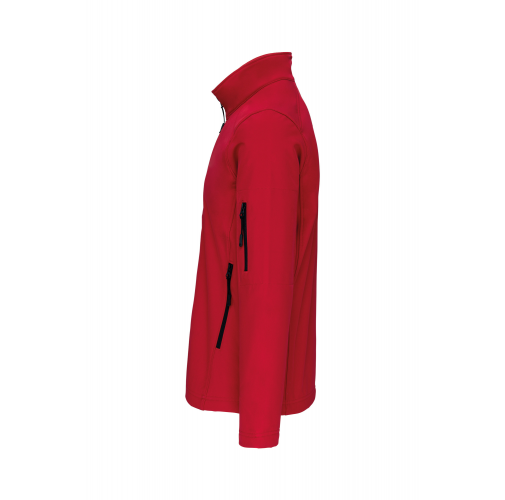 red Chaqueta softshell hombre