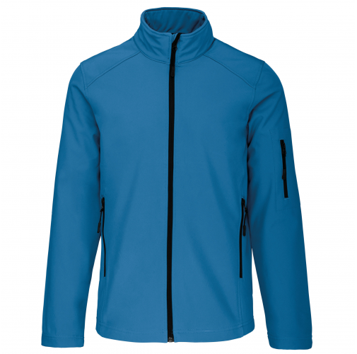 aqua blue Chaqueta softshell hombre