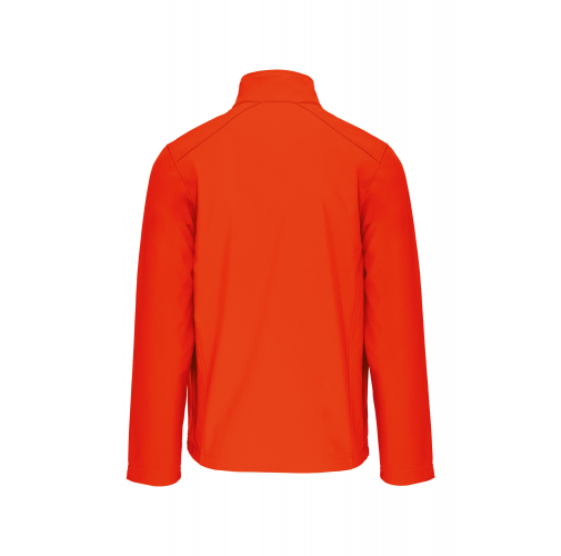 fluorescent orange Chaqueta softshell hombre