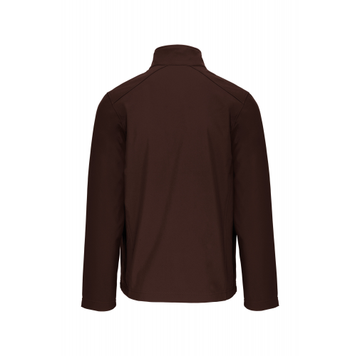 chocolate Chaqueta softshell hombre