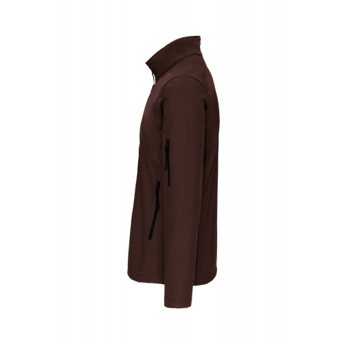chocolate Chaqueta softshell hombre