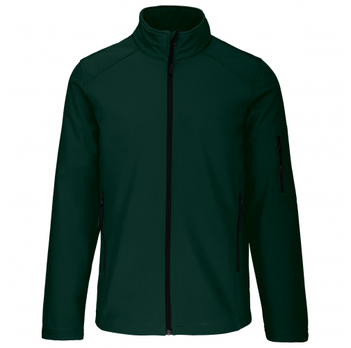 bottle green Chaqueta softshell hombre