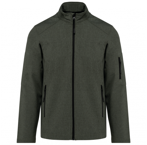 marl green Chaqueta softshell hombre