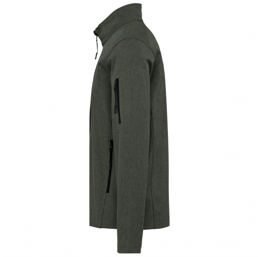 marl green Chaqueta softshell hombre