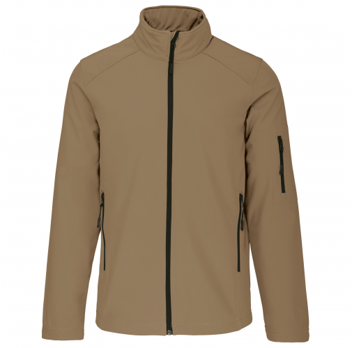 camel Chaqueta softshell hombre