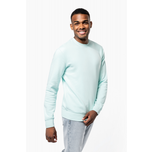 Sudadera ecorresponsable de cuello redondo unisex