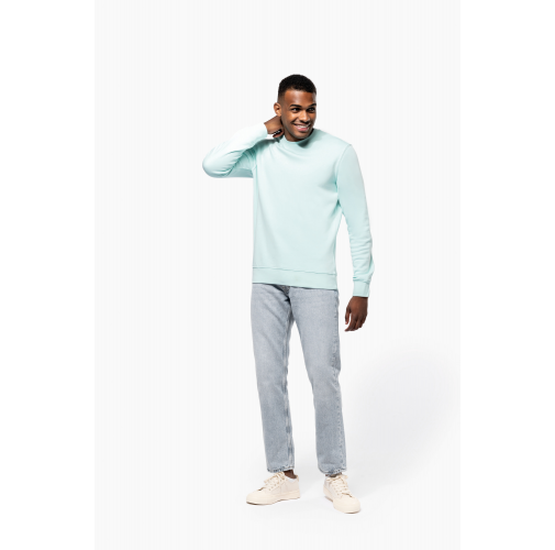 Sudadera ecorresponsable de cuello redondo unisex