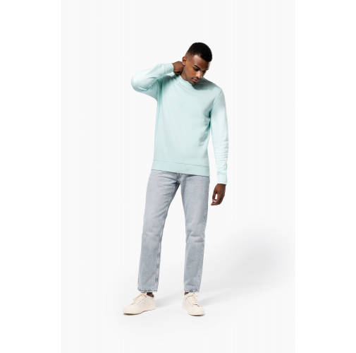 Sudadera ecorresponsable de cuello redondo unisex
