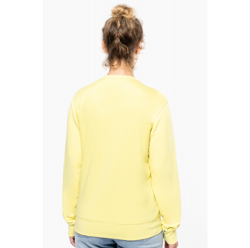 Sudadera ecorresponsable de cuello redondo unisex