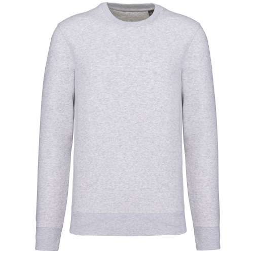 ash heather Sudadera ecorresponsable de cuello redondo unisex