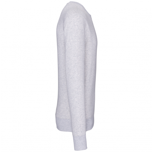 ash heather Sudadera ecorresponsable de cuello redondo unisex