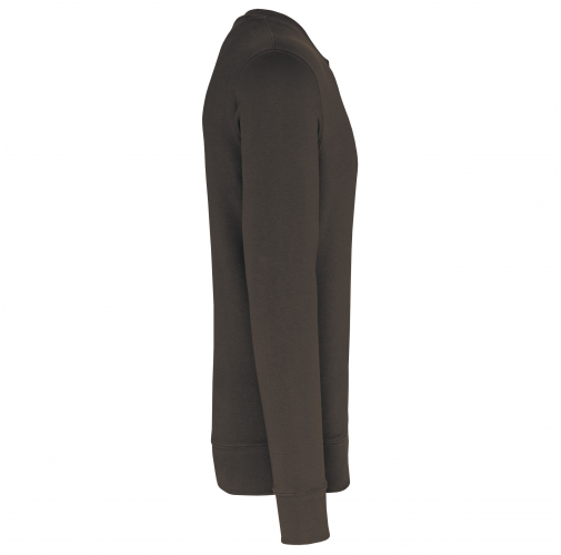 dark grey Sudadera ecorresponsable de cuello redondo unisex