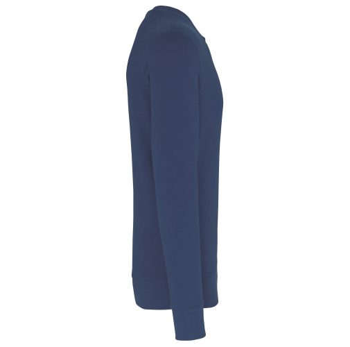 deep blue Sudadera ecorresponsable de cuello redondo unisex