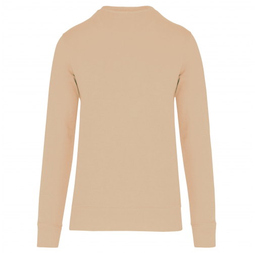 light sand Sudadera ecorresponsable de cuello redondo unisex