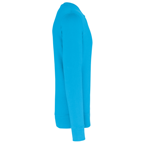 sea turquoise Sudadera ecorresponsable de cuello redondo unisex