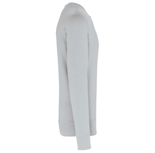 snow grey Sudadera ecorresponsable de cuello redondo unisex