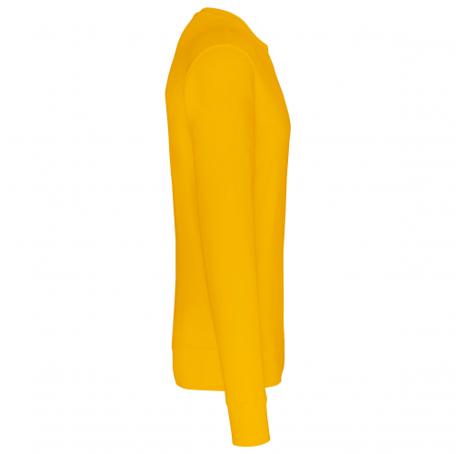 yellow Sudadera ecorresponsable de cuello redondo unisex
