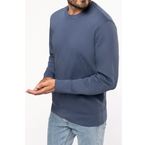 Sudadera ecorresponsable de cuello redondo unisex
