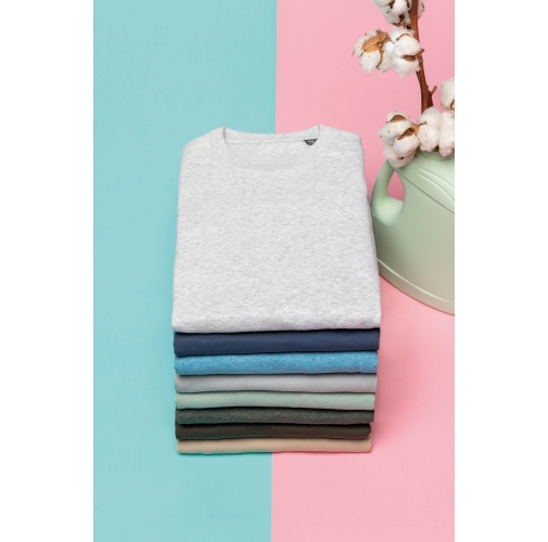 Sudadera ecorresponsable de cuello redondo unisex