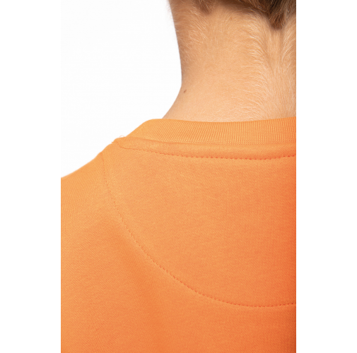 Sudadera cuello redondo ecorresponsable niños