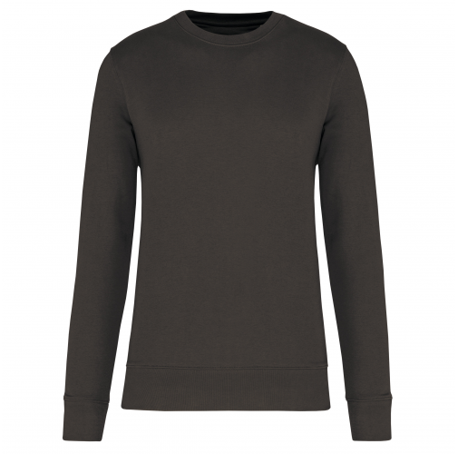 dark grey Sudadera cuello redondo ecorresponsable niños