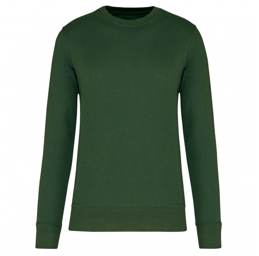forest green Sudadera cuello redondo ecorresponsable niños