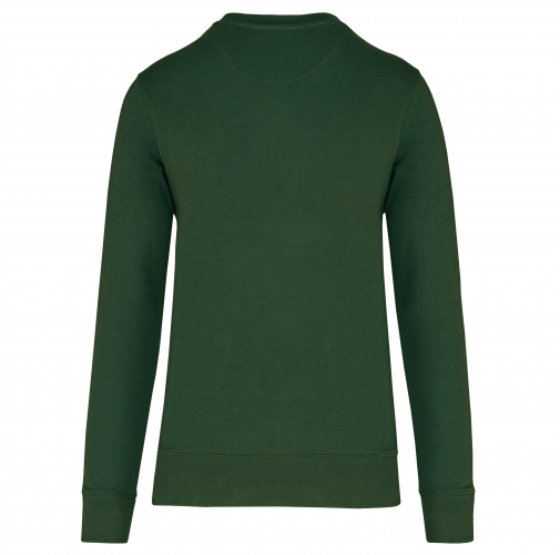 forest green Sudadera cuello redondo ecorresponsable niños