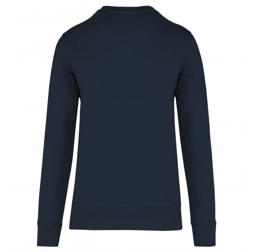navy Sudadera cuello redondo ecorresponsable niños