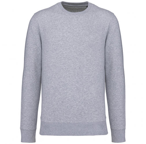 oxford grey Sudadera cuello redondo ecorresponsable niños