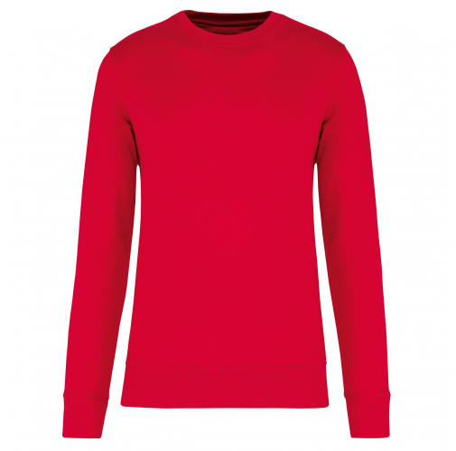 red Sudadera cuello redondo ecorresponsable niños