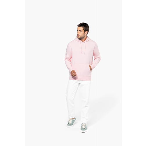 Sudadera capucha ecorresponsable hombre