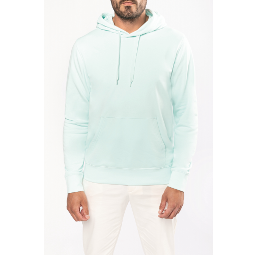 Sudadera capucha ecorresponsable hombre