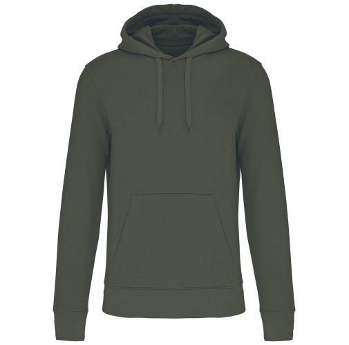 Sudadera capucha ecorresponsable hombre