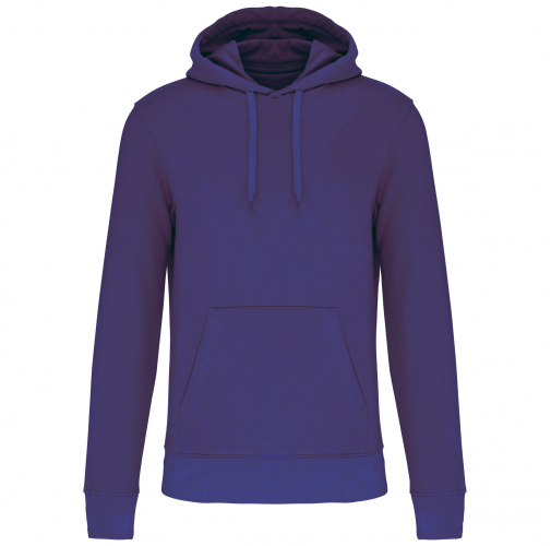 Sudadera capucha ecorresponsable hombre