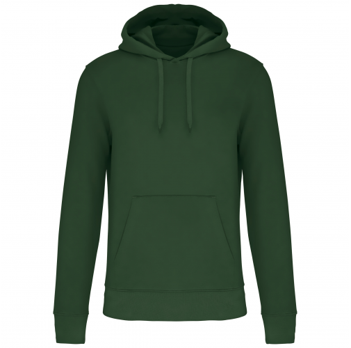 Sudadera capucha ecorresponsable hombre