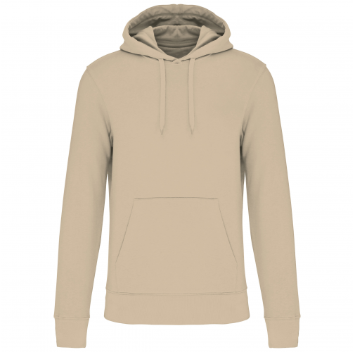 Sudadera capucha ecorresponsable hombre
