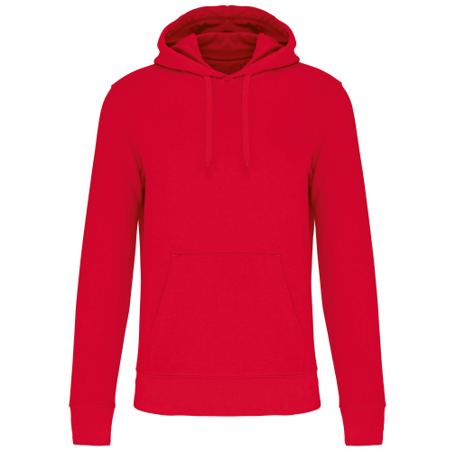Sudadera capucha ecorresponsable hombre