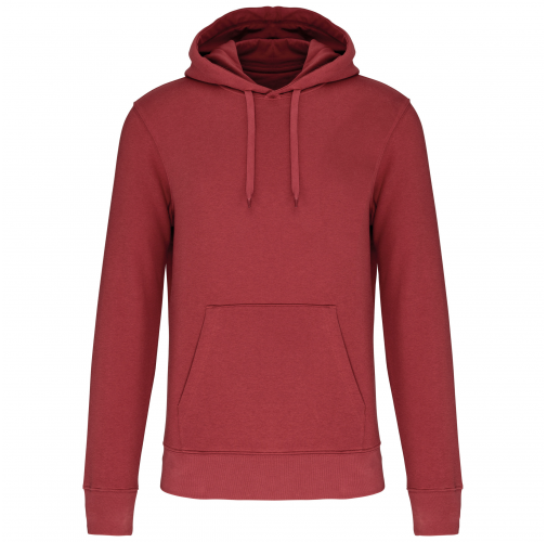 Sudadera capucha ecorresponsable hombre