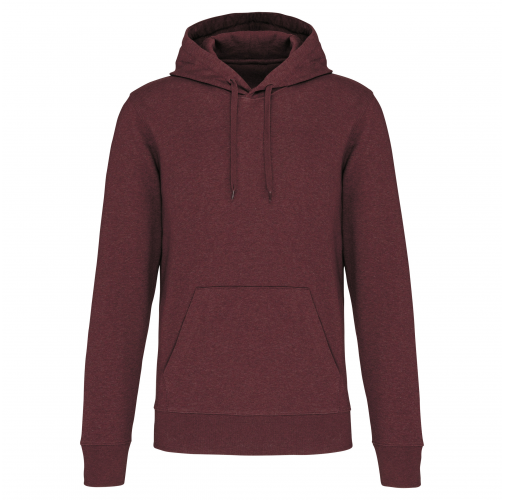 Sudadera capucha ecorresponsable hombre