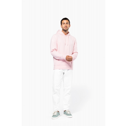 Sudadera capucha ecorresponsable hombre