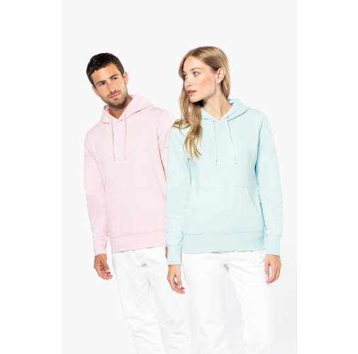 Sudadera capucha ecorresponsable mujer