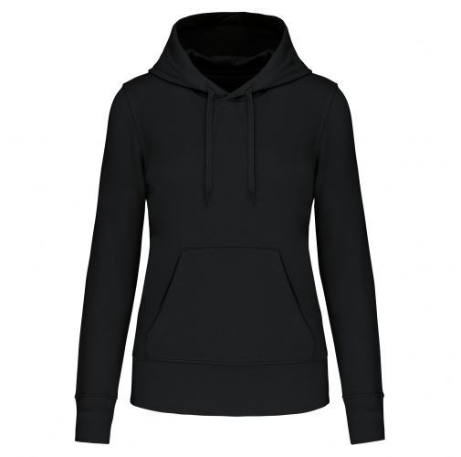 Sudadera capucha ecorresponsable mujer