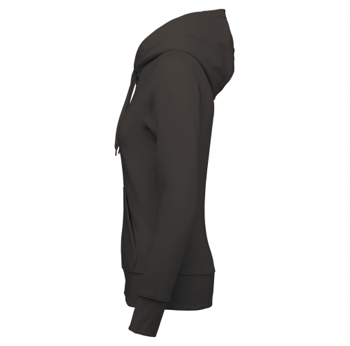 Sudadera capucha ecorresponsable mujer