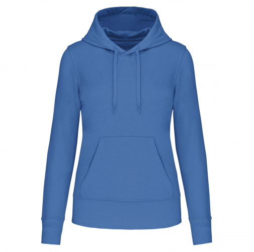Sudadera capucha ecorresponsable mujer