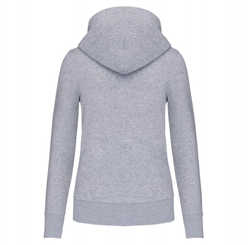Sudadera capucha ecorresponsable mujer
