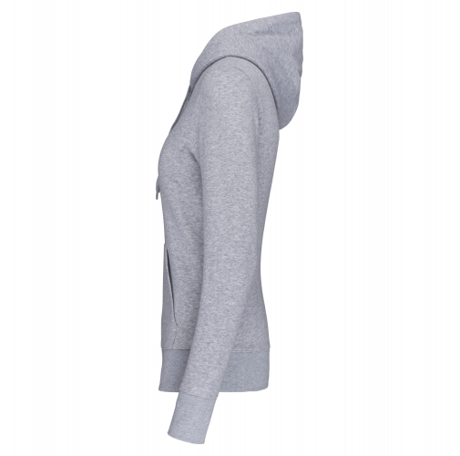 Sudadera capucha ecorresponsable mujer