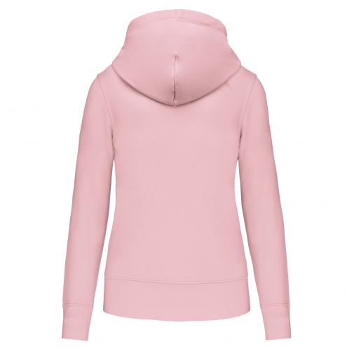 Sudadera capucha ecorresponsable mujer