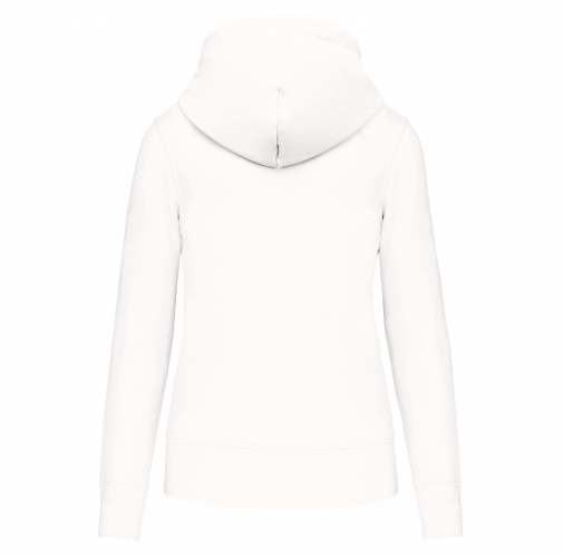 Sudadera capucha ecorresponsable mujer