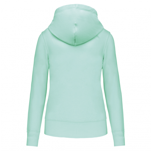 Sudadera capucha ecorresponsable mujer